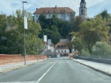 Zapora ceste v Kranju